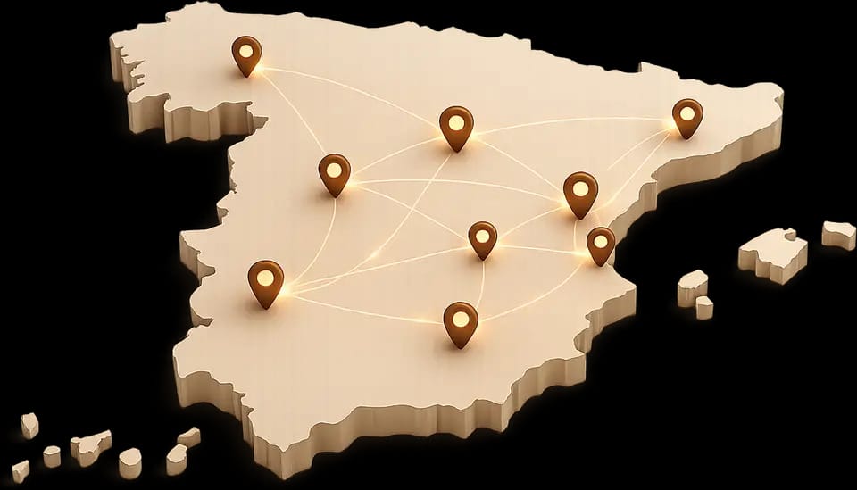 Visión coordinada de varios locales en una misma estructura